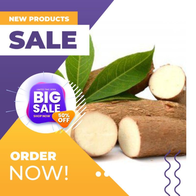 singkong racun atau singkong genderewo / 500gr