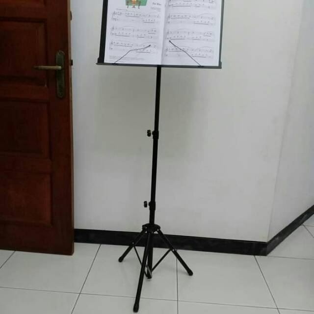 Stand book besar lubang lubang music stand musik stand besar