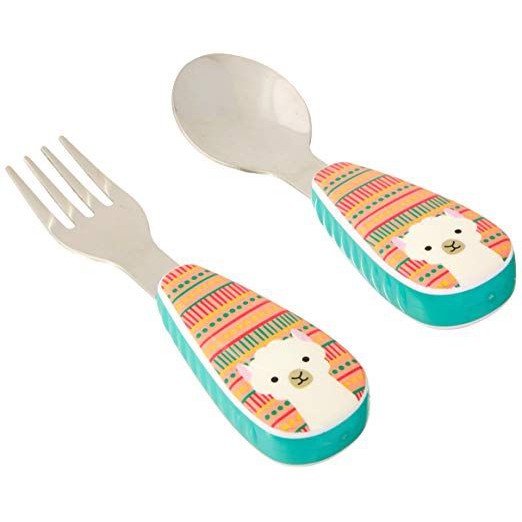 ZOO UTENSIL FORK&amp;SPOON / SENDOK GARPU / SKIP HOP