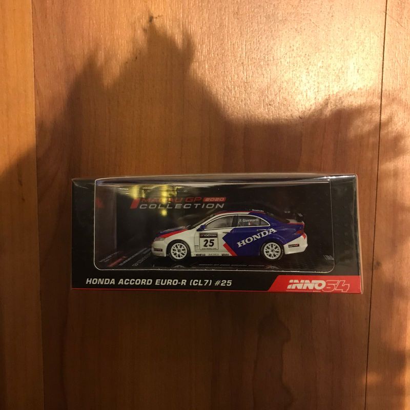 INNO64 1/64 HONDA ACCORD EURO-R (CL7) #25 "JAS MOTORSPORT" WTCC 2006
