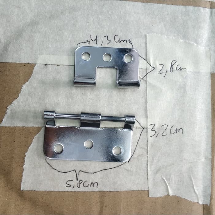 Engsel lepas hardcase / engsel e5 / engsel besi lepas