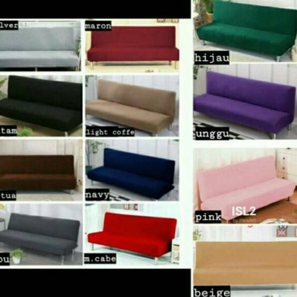 §MODEL TERBARU✶ sarung sofa bed /cover sofa bed ukuran L ✫