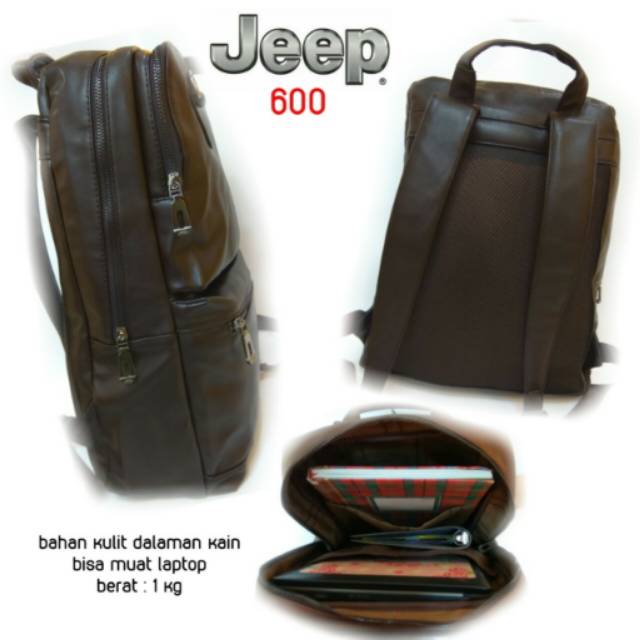 Promo Tas Ransel Jeep 600 semi ori,