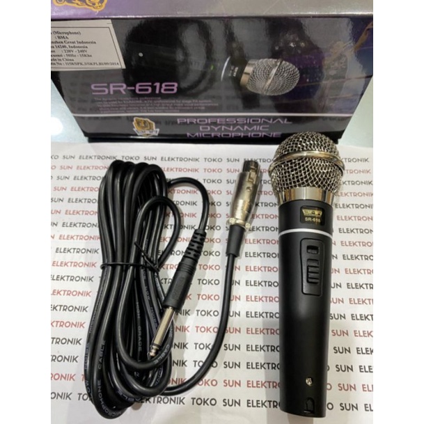 BMA SR618 Professional Dynamic Microphone Mic SR 618