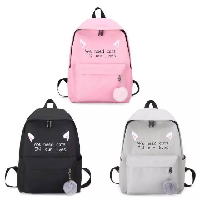 Gtf - Tas Ransel Sekolah Anak Perempuan Cewek untuk Gadis Remaja Populer Buku Tas Cute Ransel Gadis Hadiah Tahan Air Besar Sekolah WNC - Fashion Stylish