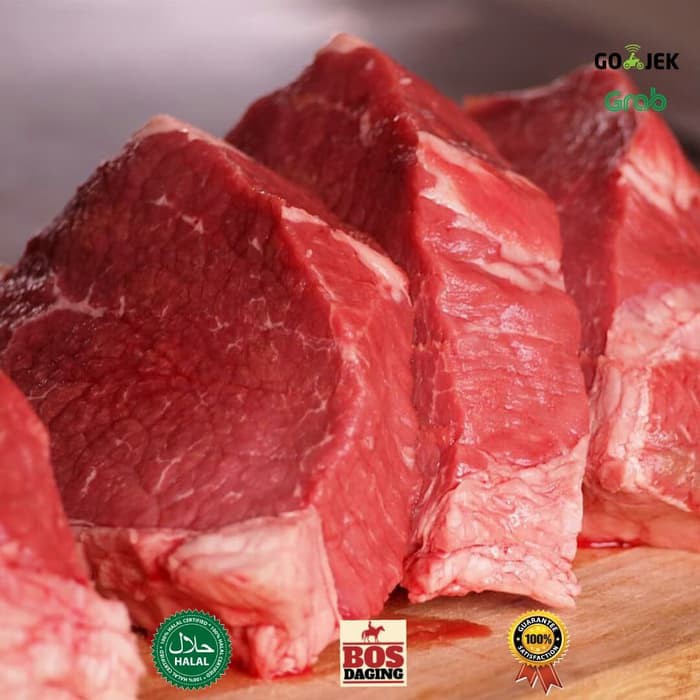 

Daging steak / sirloin / 250 gram / has luar / daging sapi / lokal bukan impor dijamin fresh segar