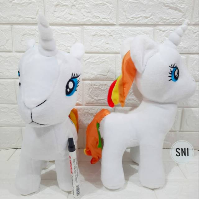 Boneka Kuda Poni SNI Jumbo 40cm / Toko Boneka Jumbo