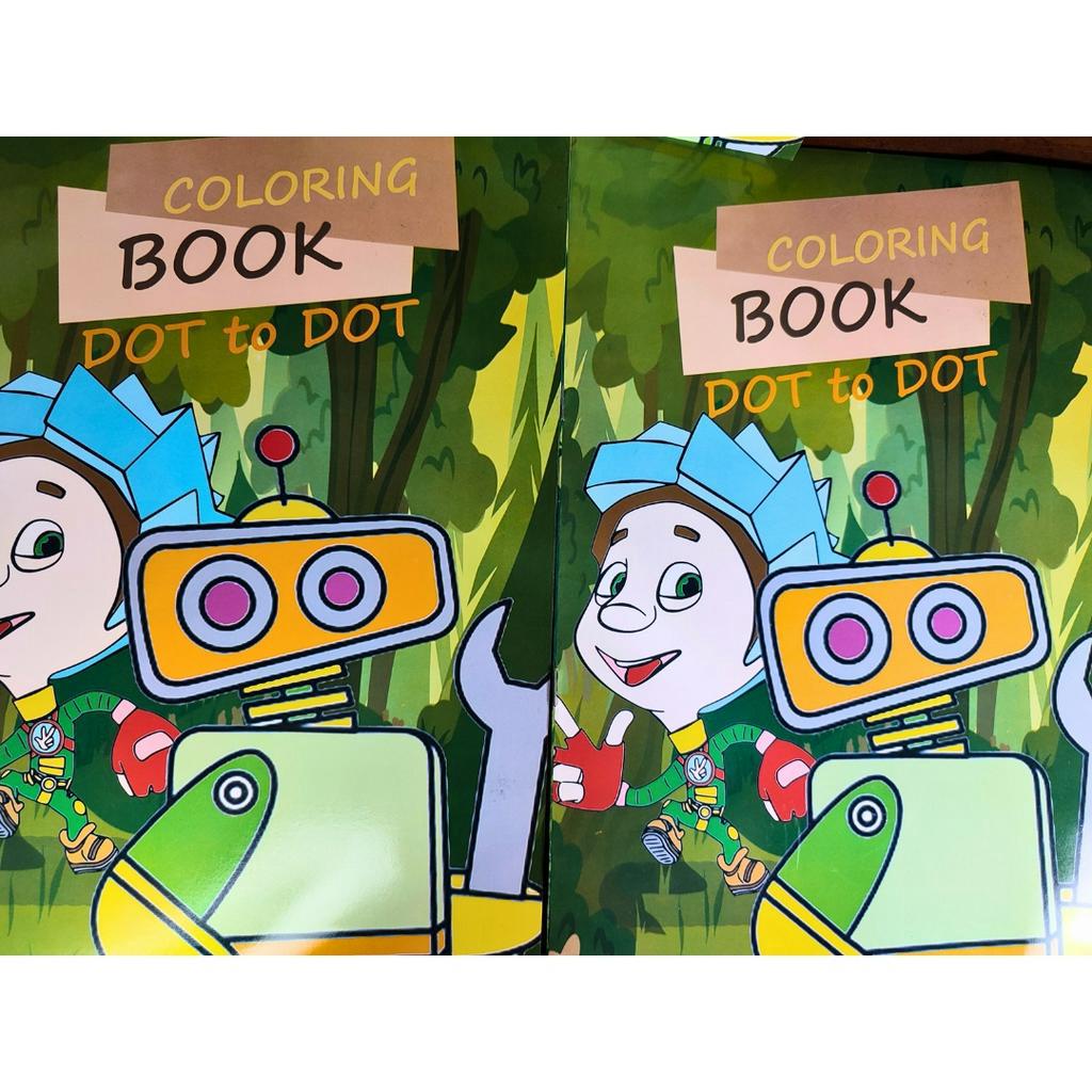 

BUKU MEWARNAI/COLORING BOOK DOT TO DOT