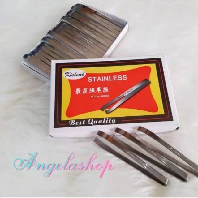 PINSET STAINLESS STELL / PINSET STAINLESS ISI 20 PCS KISLENE