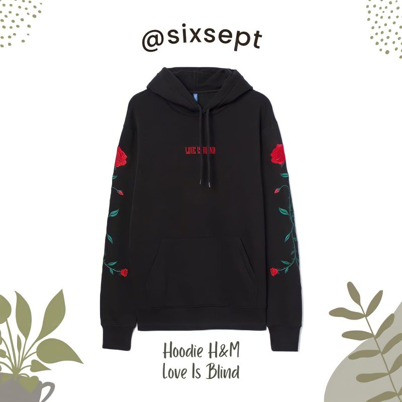 Hoodie H&M Love Is Blind
