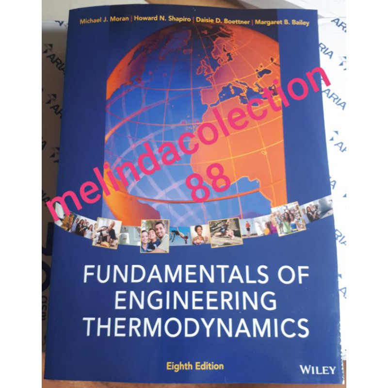 Jual Fundamentals Of Engineering Thermodynamics 8th Edition Michael J