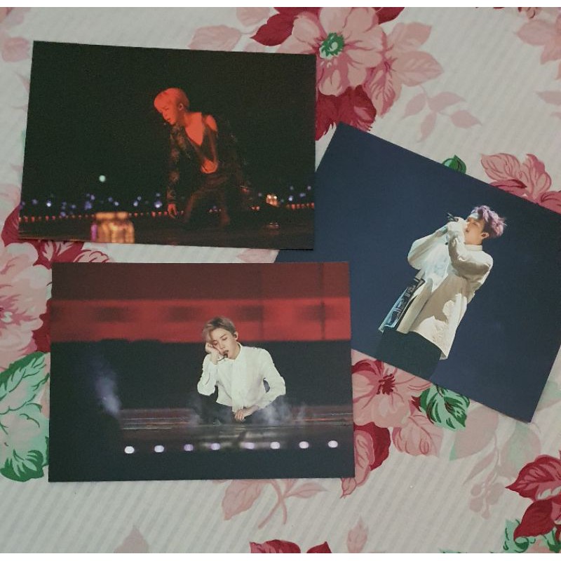 WINGS TOUR Bluray postcard Jimin JM