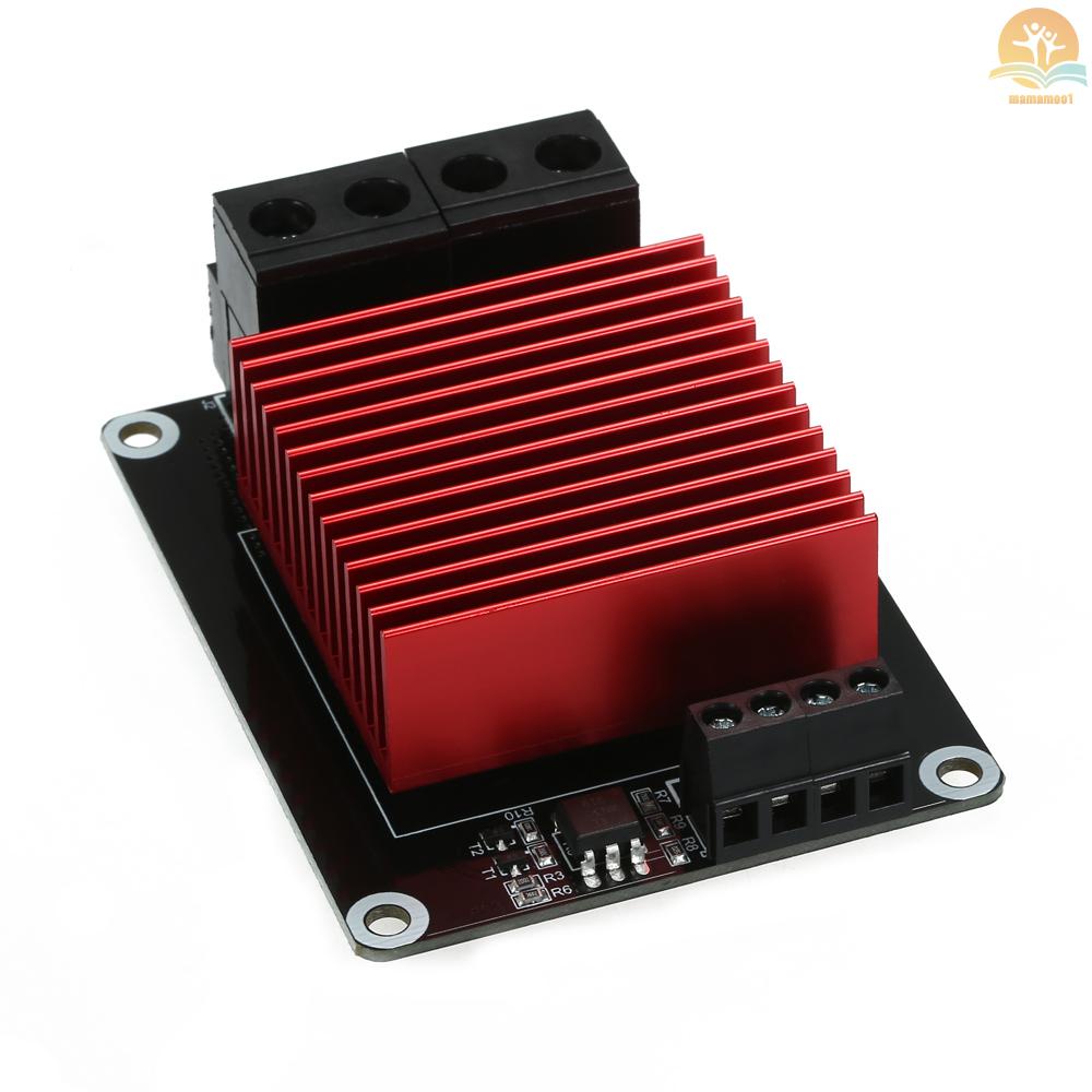 3D Printer Hotbed Heating Controller High Current Load MOS Module MOSFET Board Exceed 30A Compatible for CR-10 Ender-3 Prusa TEVO 3D Printer