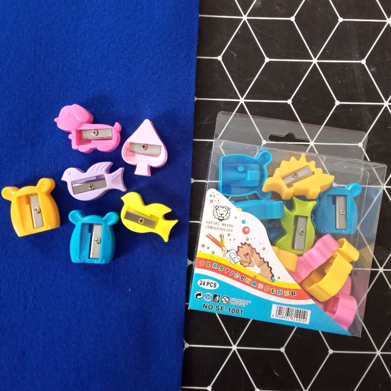 

Serutan/Rautan Pensil Safari Brand (Isi 24 pcs)