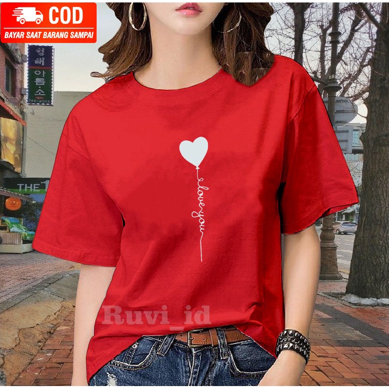 Ruvi_id-KAOS DISTRO / BELI 3 GRATIS HEADSET EXTRA BAS / KAOS WANITA LOVE BALON / KAOS PRIA / KAOS KEKINIAN/ KAOS KATUN COMBED / KAOS WANITA IMPORT / KAOS REMAJA / KAOS WANITA OVERSIZE / KAOS OBLONG / KAOS WANITA KOREA / KAOS JUMBO / KAOS WANITA DEWASA