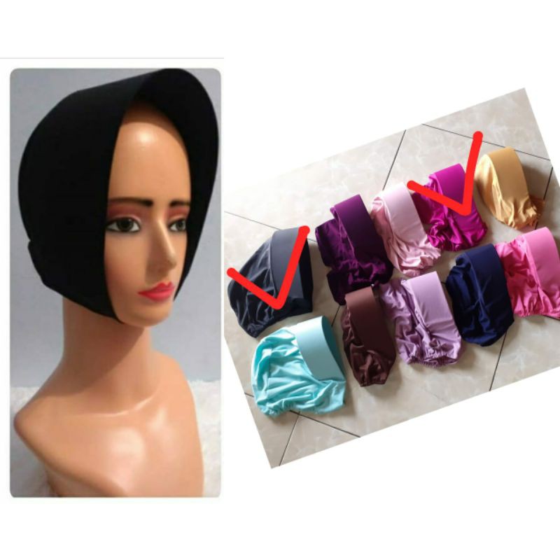 Ciput marsha/inner marsha hijab pengantin