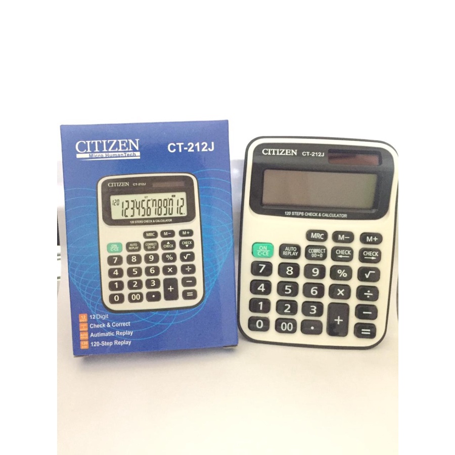 Kalkulator / Calculator / alat hitung CITIZEN CT-212J