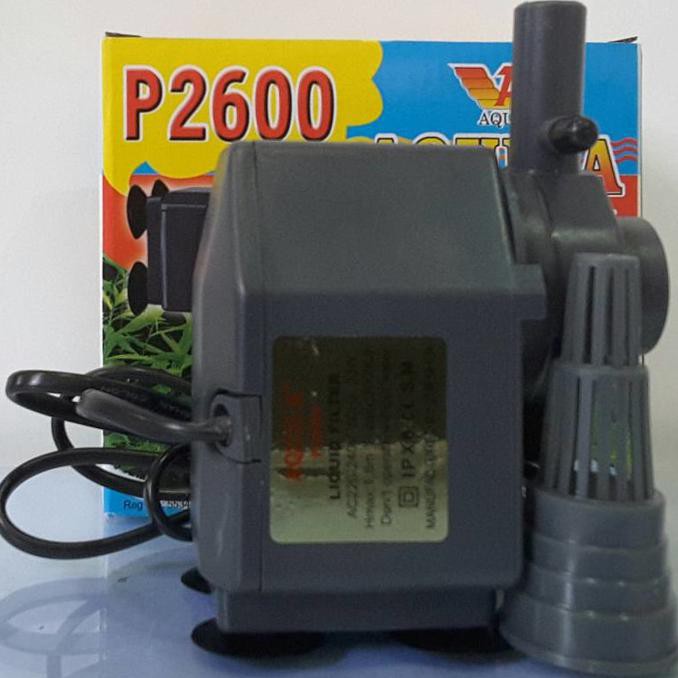 Harga Promo AQUILA P2600 / P 2600 Pompa Celup Aquarium Submersible Pump 2600