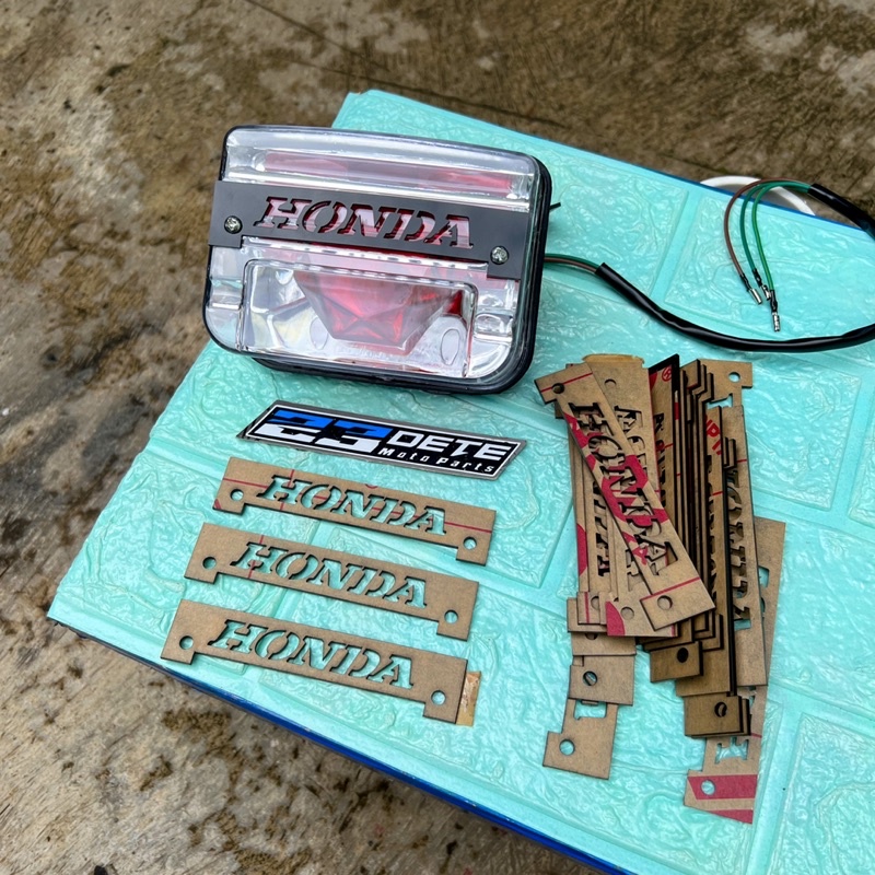 mika emblem lampu stoplamp GL100 GL 100 / WIN