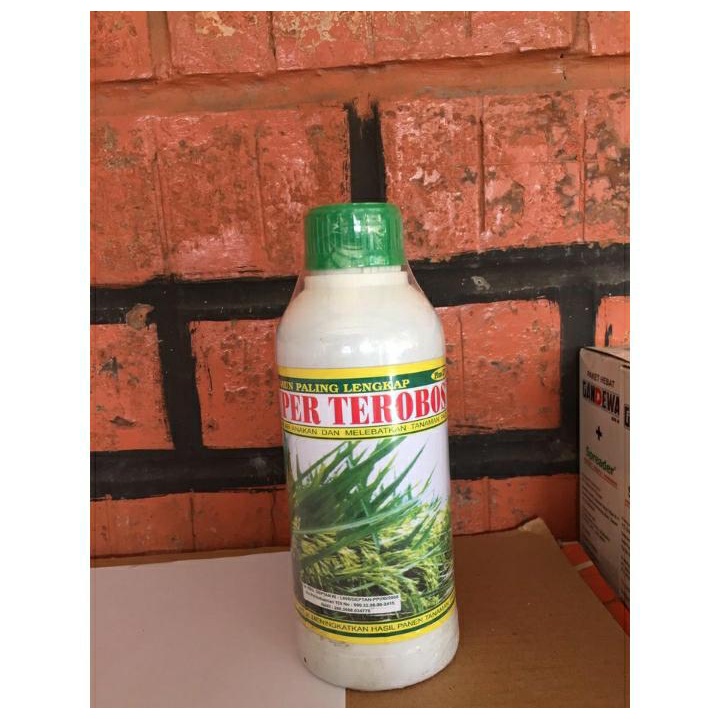 Pupuk Cair Super Terobos kemasan 500ml + plus zpt - Untuk tanaman padi