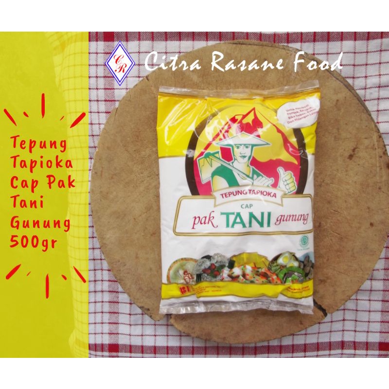 

Tepung Tapioka / Sagu Cap Tani Gunung 500gr