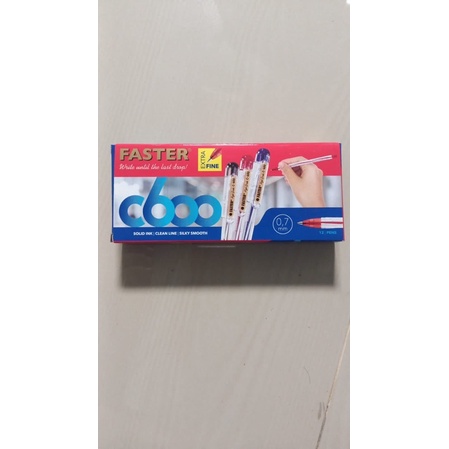 

Pulpen Faster c600 / Hitam / Biru / Merah