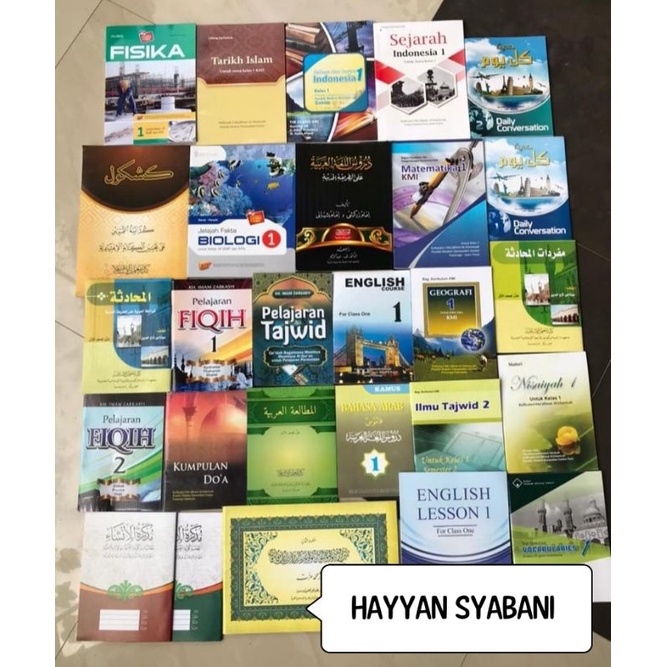 Buku Paket Kelas 1 KMI Gontor