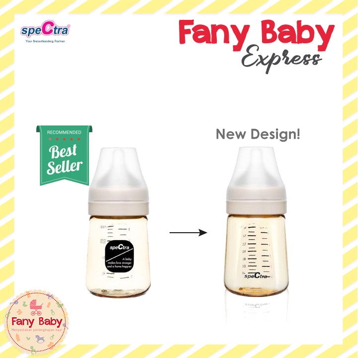 SPECTRA THE ALL NEW PPSU BABY BOTTLE 160ML / BB011