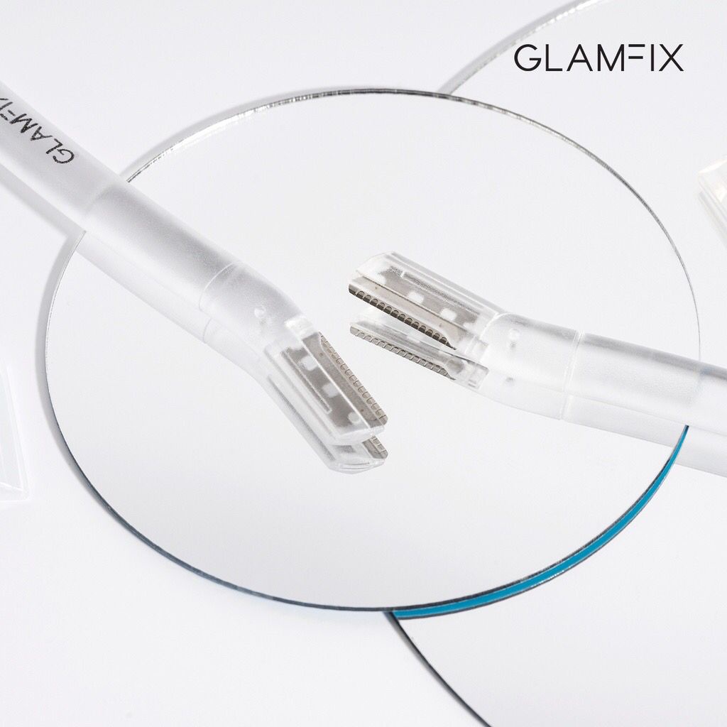 GLAMFIX Eyebrow Trimmer Pisau Cukur Cukuran Bulu Alis isi 2pcs