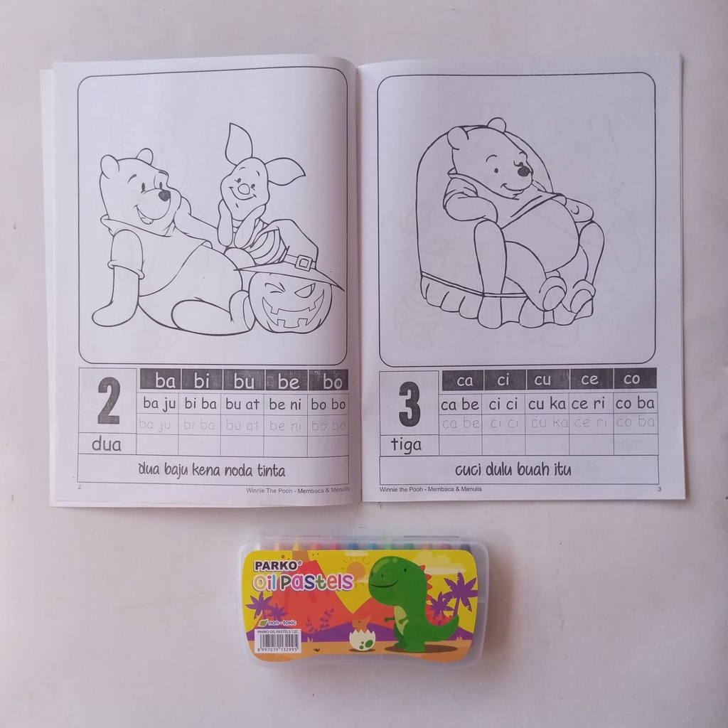 PROMO PAKET MEWARNAI CRAYON DAN BUKU MEWARNAI