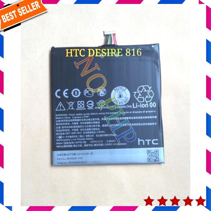 Acc Hp Baterai Htc Desire 816 G Dual Sim Ori Baterai B0P9C100