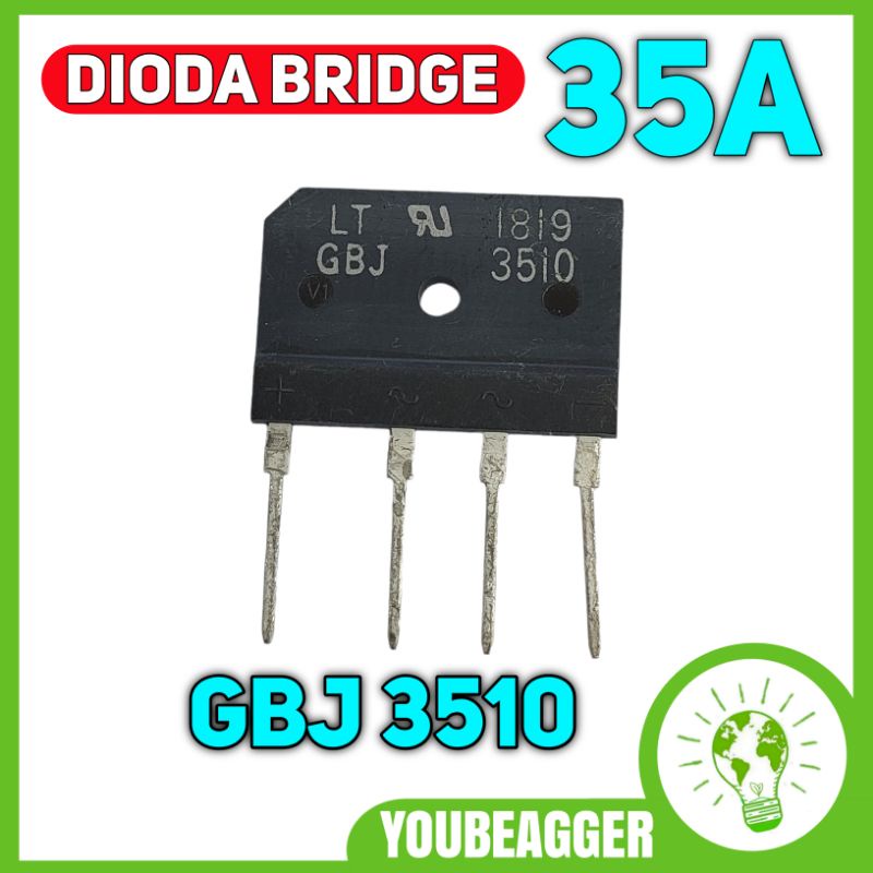 Dioda bridge sisir 35A GBJ 3510 35 ampere