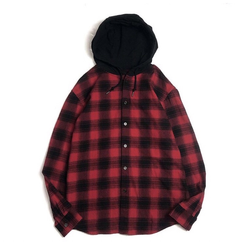 tbj nearby flannel hoodie