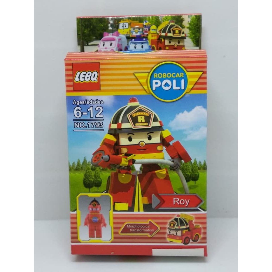 Mainan Anak Robocar Poli Lego - Roy