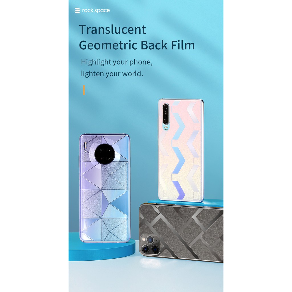 [Termurah]  Skin / Garskin / Back Protector Teknologi Terbaru / Rock Space / Hydrogel (kualitas sama