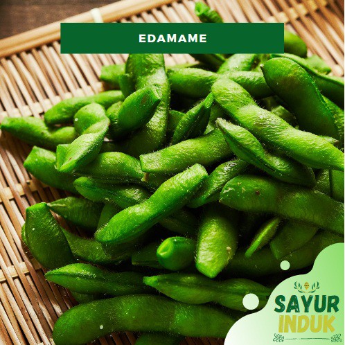 

Sayur Induk - Edamame 500 Gram Fresh Grade A Curah Kacang Kedelai Jepang