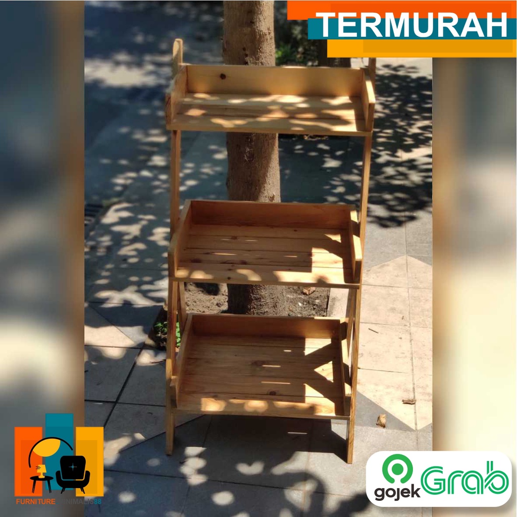 Rak Kayu Display Termurah  | Rak Kayu Custom | Rak Kayu Klasik | Rak Kayu Serbaguna | Rak Kayu Minim