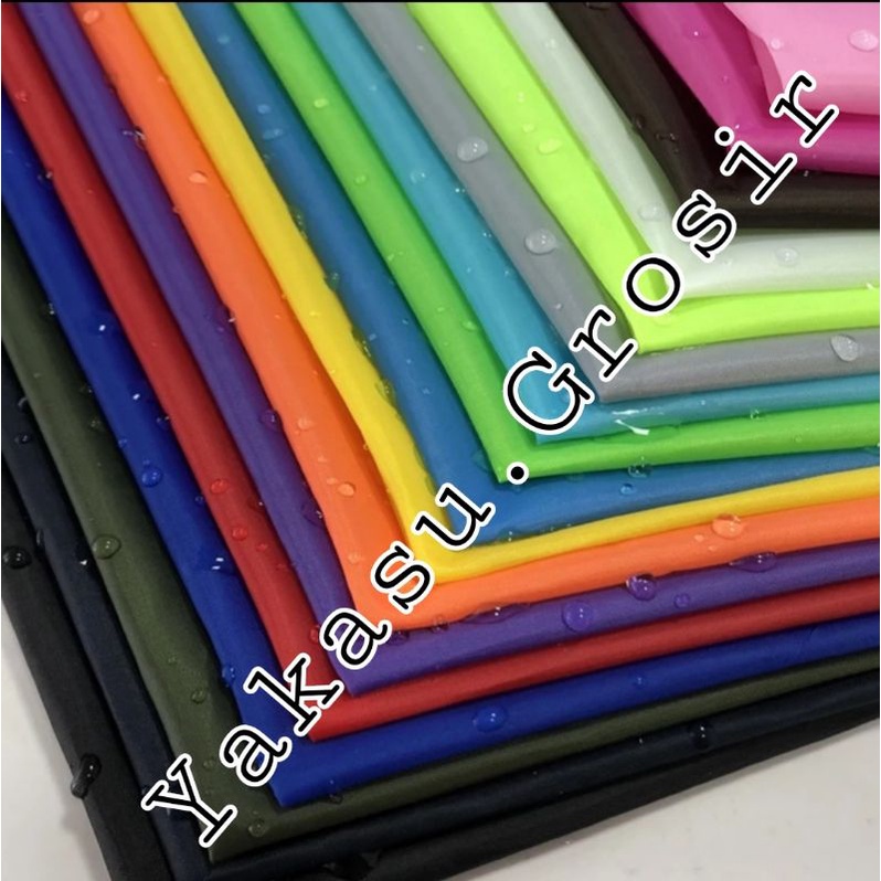 Bahan waterproof import/Taslan balon waterproof/bahan jaket/tas/cover mobil/cover motor/cover tas/ba
