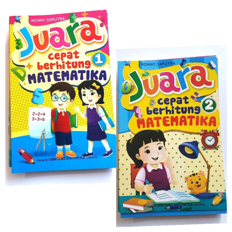 Buku TK JUARA CEPAT BERHITUNG MATEMATIKA 1A/1B(Per jilid/paket)
