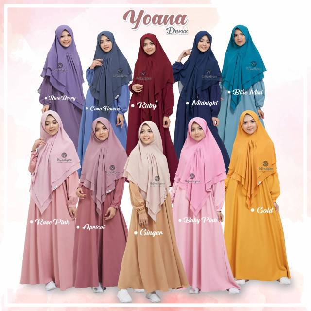 GAMIS  POLOS YOANA BY URFIMUTIYARO