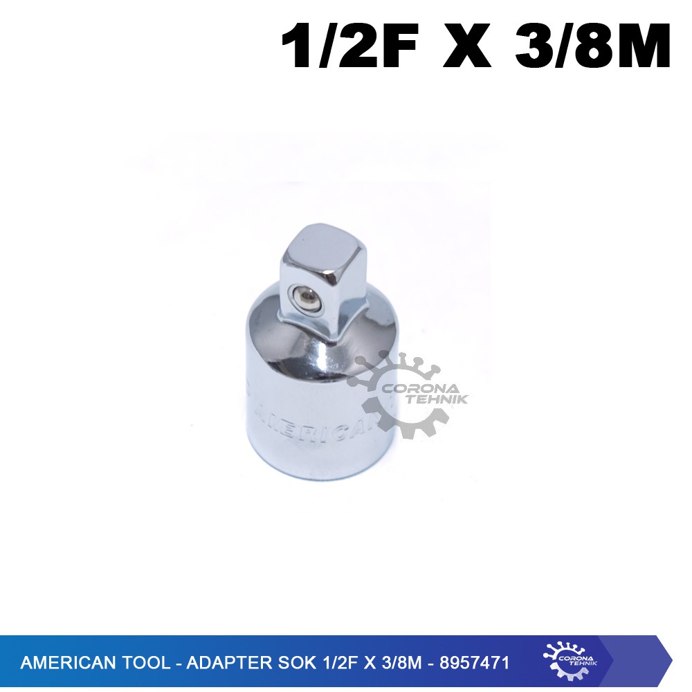 American Tool - Adapter Sok 1/2F x 3/8M  - 8957471