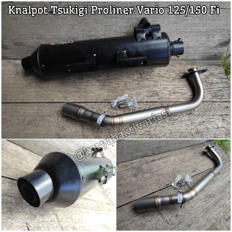 Knalpot Proliner STD Racing Vario 125/150 Fi