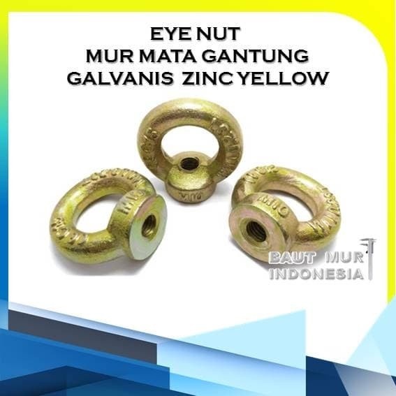 EYE NUT M10 DRAT 1.50