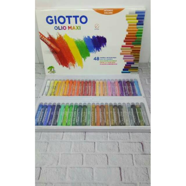 

Crayon 48 warna Giotto Olio