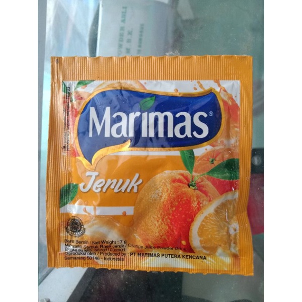 

Marimas Rasa jeruk sachet ecer 7 gr