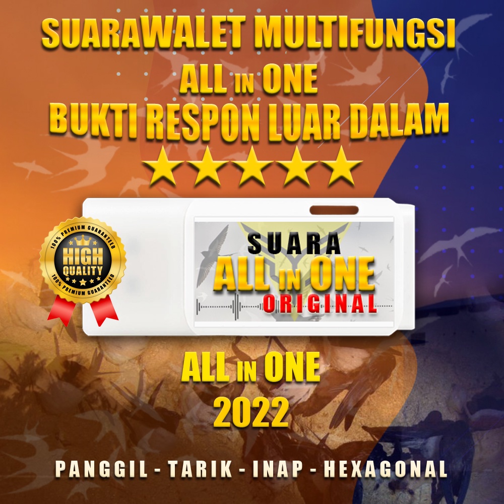 SUARA WALET ALL IN ONE PANGGIL TARIK INAP HEXAGONAL BEST OF SWIFTLET SOUND