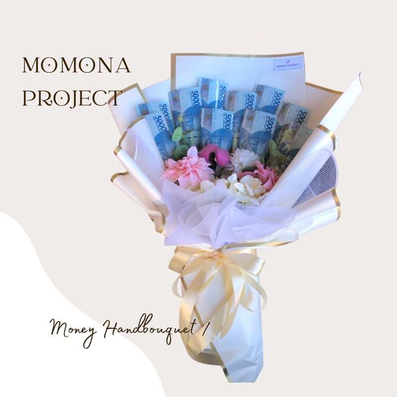 Money Bouquet + Artificial Flower