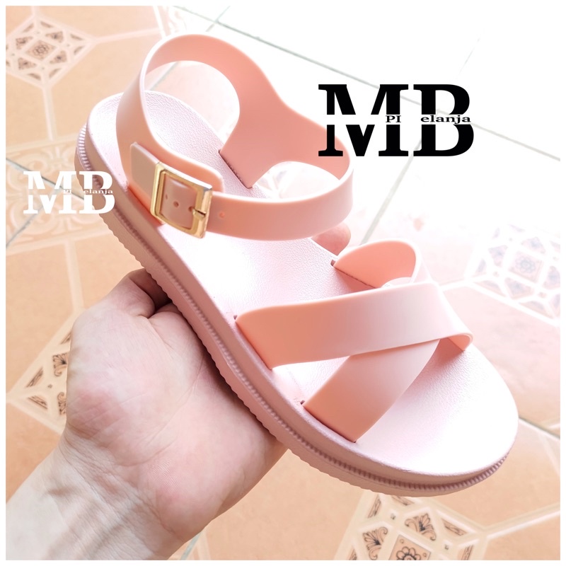 BARABARA SANDAL JELLY KARET IMPORT WANITA MODEL GUNUNG JSL1788V5