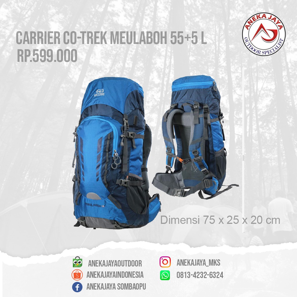 CARRIER CO-TREK MEULABOH 55+5 L