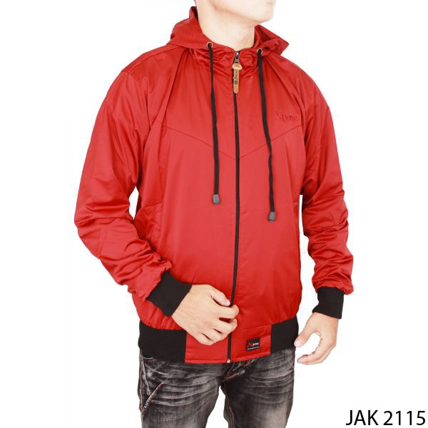 Jaket Parasut Distro Parasut Merah – JAK 2115